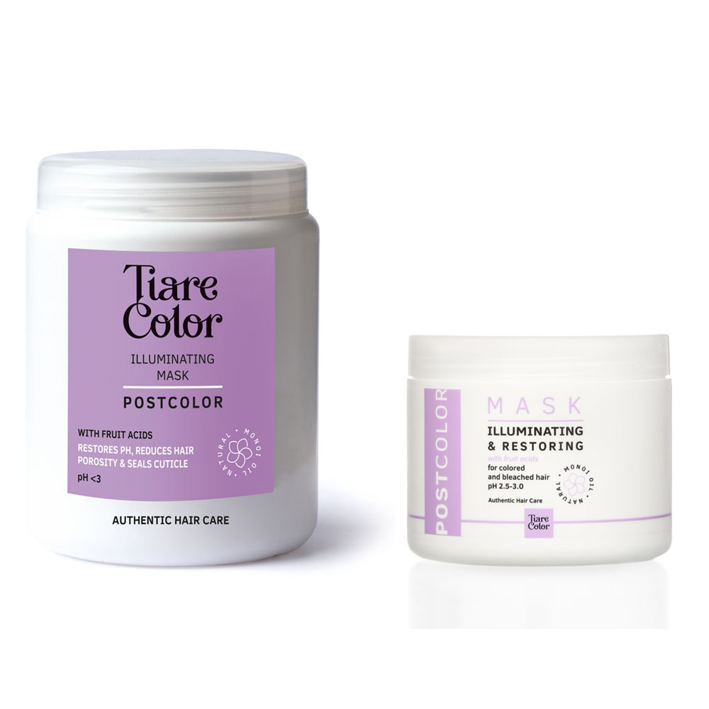 Illuminating Postcolor Mask for colored hair
