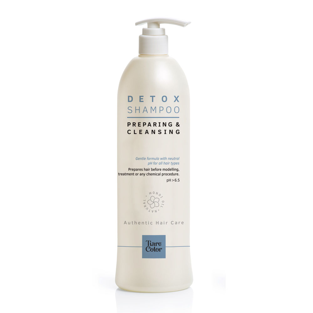 DETOX Preparing shampoo with neutral pH